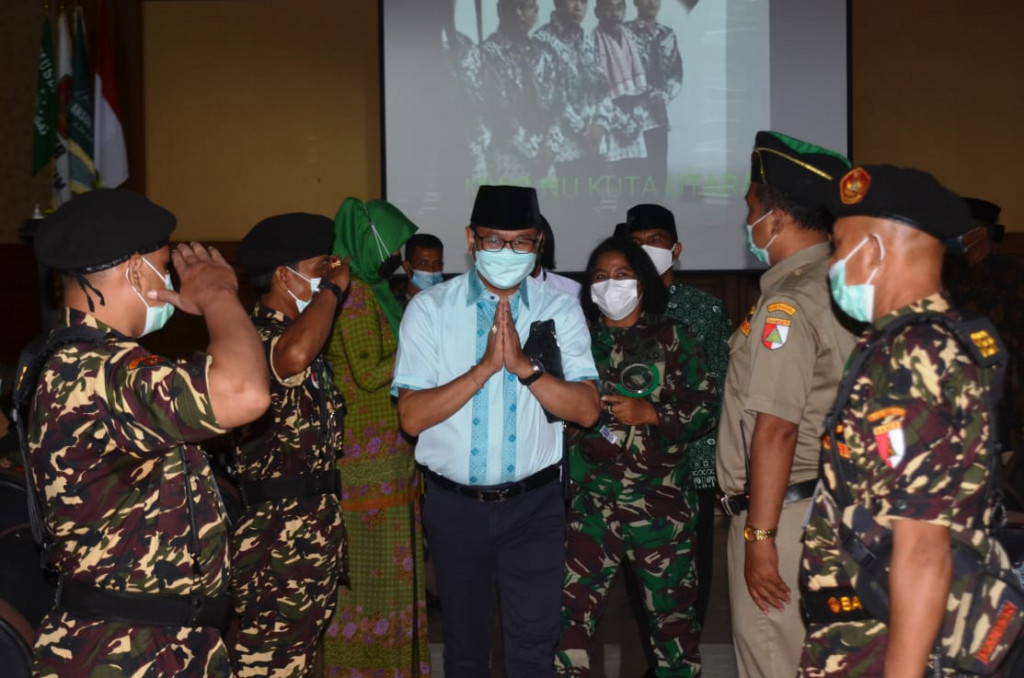 Pelantikan Ranting dan Anak Ranting NU se-Kuta Utara, Wabup. Suiasa Ajak NU Bersinergi Majukan Pembangunan Daerah